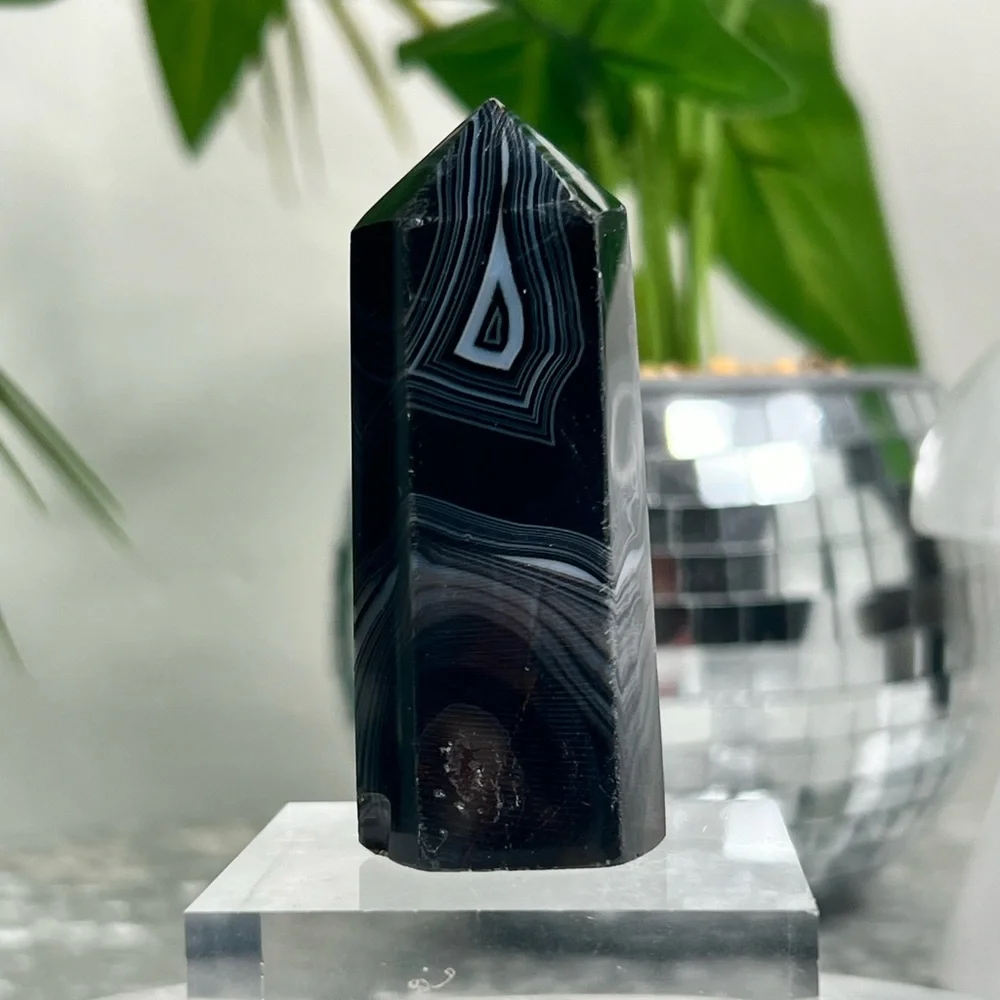 Black Sardonyx Tower- BST03 - Picture 3 of 5
